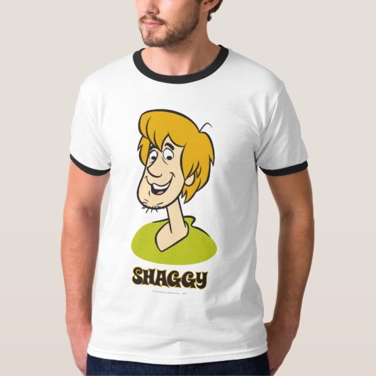 T-shirt Graphique de nom de schaggy (Devant)