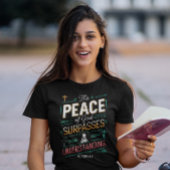 T-shirt Graphique de paix divine Tee