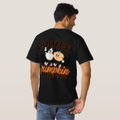 T-shirt Graphique de patchs Citrouille mignon (Dos entier)