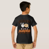 T-shirt Graphique de patchs Citrouille mignon (Dos entier)