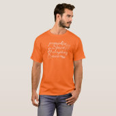 T-shirt Graphique de patchs Citrouille mignon (Devant entier)