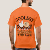 T-shirt Graphique de patchs Citrouille mignon (Dos)