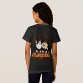 T-Shirt Graphique de patchs Citrouille mignon (Dos entier)