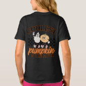 T-shirt Graphique de patchs Citrouille mignon (Dos)