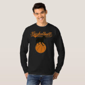 T-shirt Graphique de Pitbull de basket (Devant entier)