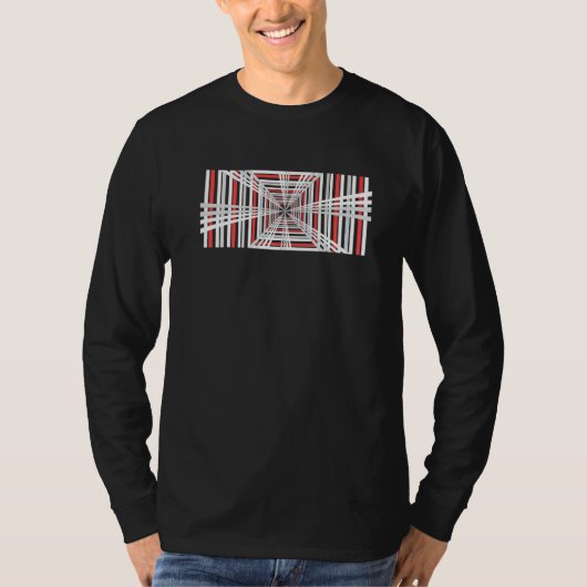 T-shirt Graphique de portail spatial profond dimensionnel (Devant)