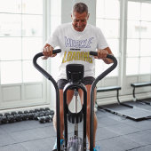 T-shirt Graphique de progression de chargement musculaire