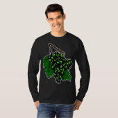 T-shirt Graphique de raisins verts Graphique Graphique Gra (Devant entier)