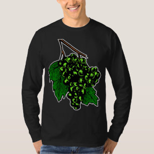 T-shirt Graphique de raisins verts Graphique Graphique Gra