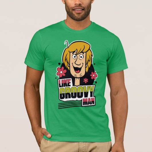 T-shirt Graphique de Shaggy "Like Super Man" (Devant)