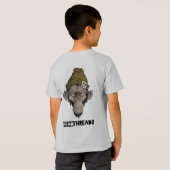 T-shirt graphique de singe funky pour hommes et fe (Dos entier)