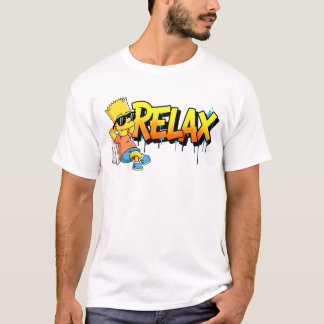 T-shirt graphique de style urbain avec graffitis C