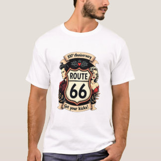 T-shirt Graphique de style vintage pour le 100e anniversai