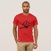 T-shirt Graphique de symbole Zone de pratique acrobatique (Devant entier)
