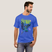 T-shirt Graphique de ville de Batman "Posséder votre puiss (Devant entier)