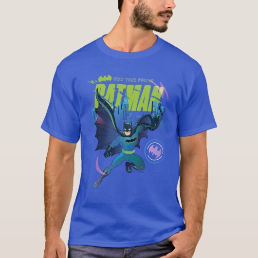 T-shirt Graphique de ville de Batman "Posséder votre puiss (Devant)