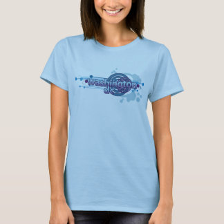 T-shirt graphique de Washington DC de cercle de