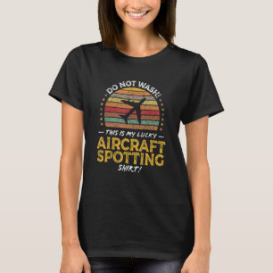 T-shirt Graphique des devis d'avion de repérage d'aéronef