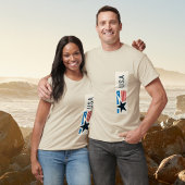 T-shirt Graphique des étoiles et des rayures des États-Uni