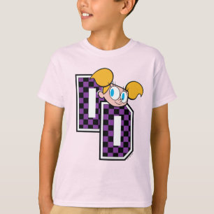 T-shirt Graphique des lettres de Dee Dee Athletic
