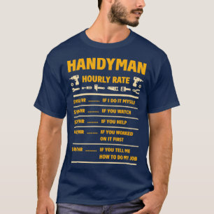 T-shirt Graphique des prix Handyman