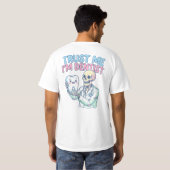 T-shirt Graphique d'humour dentaire (Dos entier)