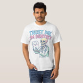 T-shirt Graphique d'humour dentaire (Devant entier)