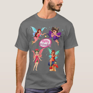T-shirt Graphique d'illustration de la princesse fée la pl
