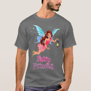T-shirt Graphique d'illustration de la princesse fée la pl