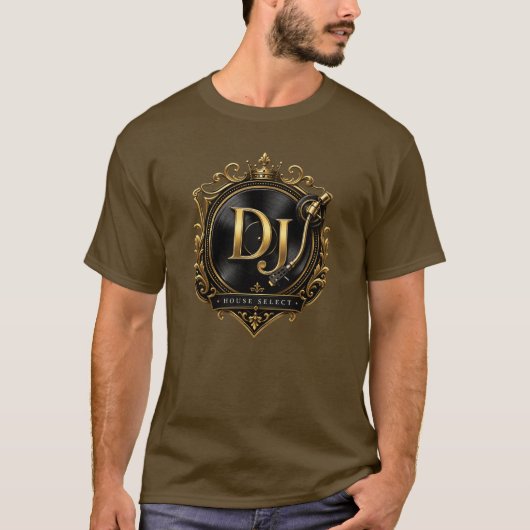 T-Shirt Graphique DJ Crest (Devant)