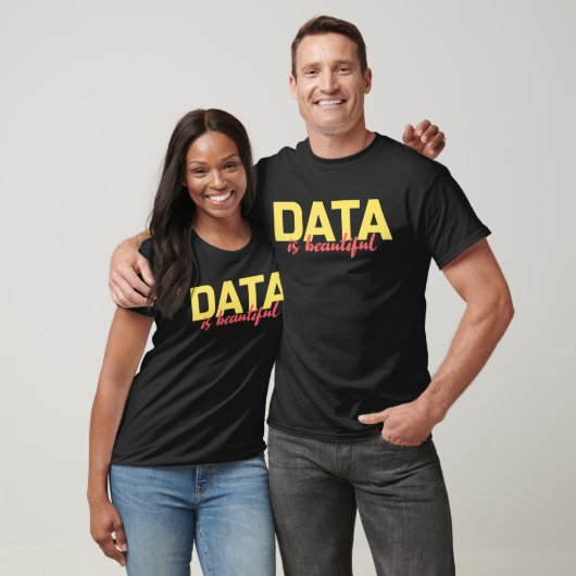 T-shirt Graphique Données TF ou analystes Scientifiques In (Unisexe)
