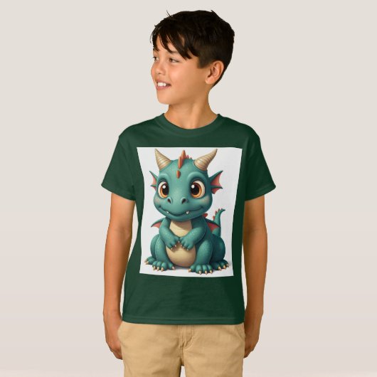 T-shirt graphique Dragon (Devant entier)