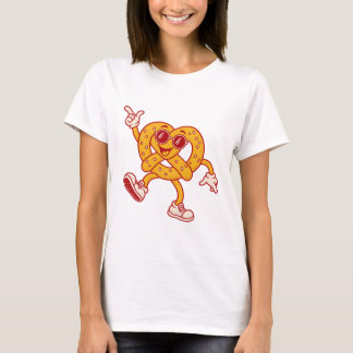 T-Shirt Graphique Drôle – Danse au Bretzel