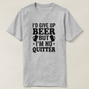 T-shirt graphique drôle de bière - Cadeau pour les