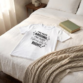 T-shirt graphique drôle de citation pour expliquer