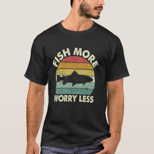 T-shirt Graphique drôle de pêche à la truite Hommes Garçon
