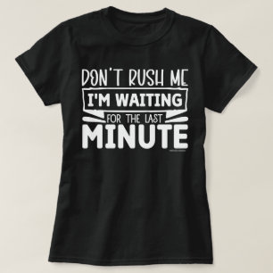 T-shirt graphique drôle – Ne me bouscule pas
