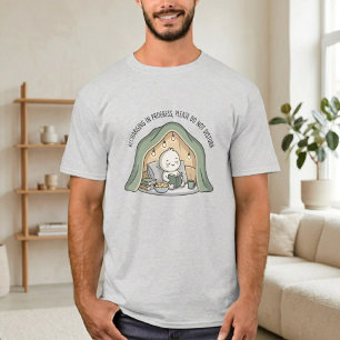 T-Shirt Graphique Drôle pour Introverti Couette Co