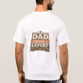 T-shirt graphique drôle pour papa (Dos)