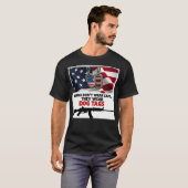 T-shirt Graphique du drapeau américain (Devant entier)
