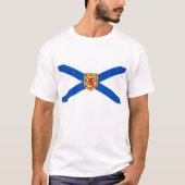 T-shirt Graphique du drapeau de la Nouvelle-Écosse (Devant)