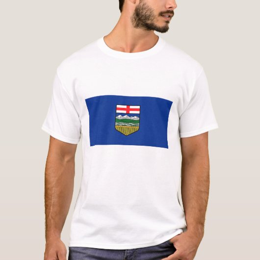 T-shirt Graphique du drapeau de l'Alberta (Devant)
