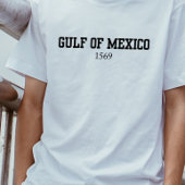 T-shirt graphique du golfe du Mexique