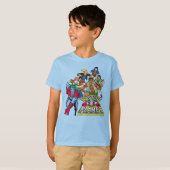 T-shirt Graphique du logo Captain Planet & Planeteers Grou (Devant entier)