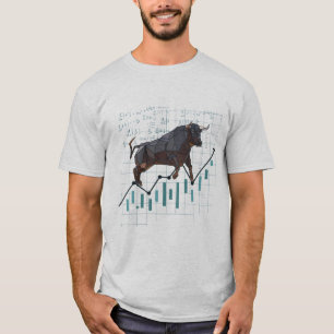 T-shirt graphique du marché Bull