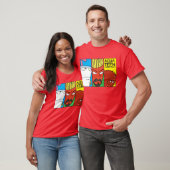 T-shirt Graphique du panneau de caractères de la force de (Unisexe)