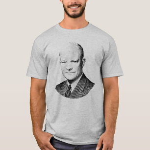 T-shirt Graphique du Président Dwight Eisenhower