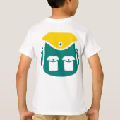 T-shirt Graphique du sac à dos de camping (Dos)