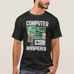 T-shirt Graphique du technicien informatique Whisperer