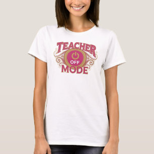 T-shirt graphique Dynamic Red TEACH MODE OFF
